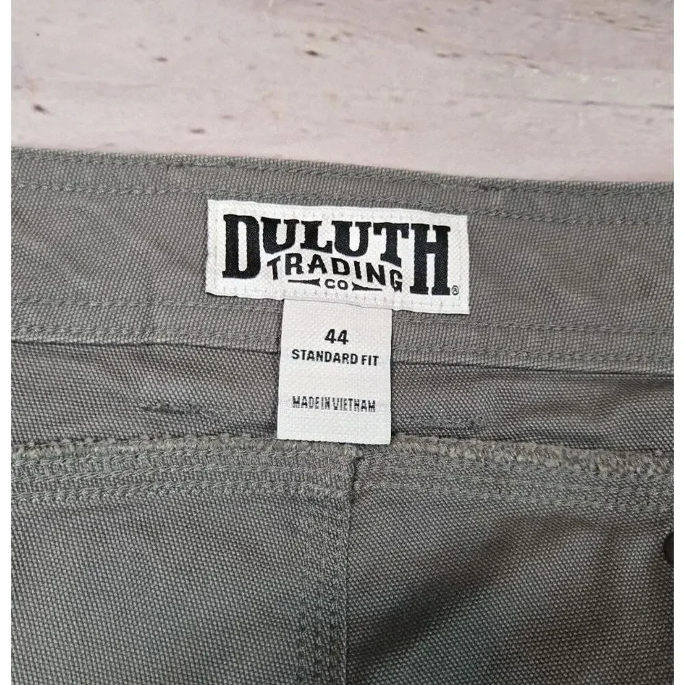 Duluth Trading Co. D Flex Fire Hose HD Gray Work Shorts Size 44